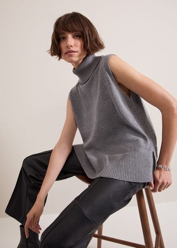 Phase Eight Rachelle Grey Knitwear Grey Australia | TP9132684